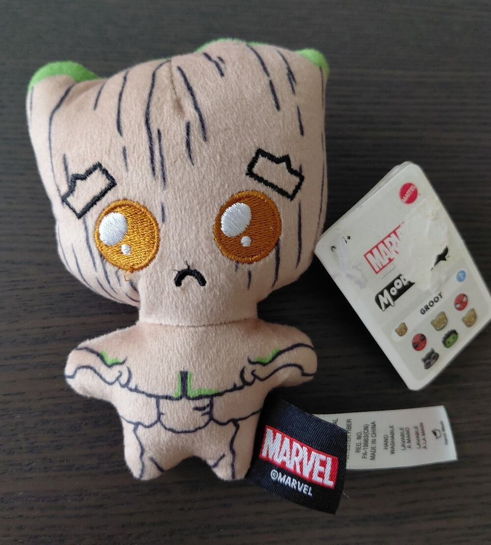 Mattel Marvel Moodiverse Sad Groot 4" Plush Series 1.0 Guardians of the Galaxy